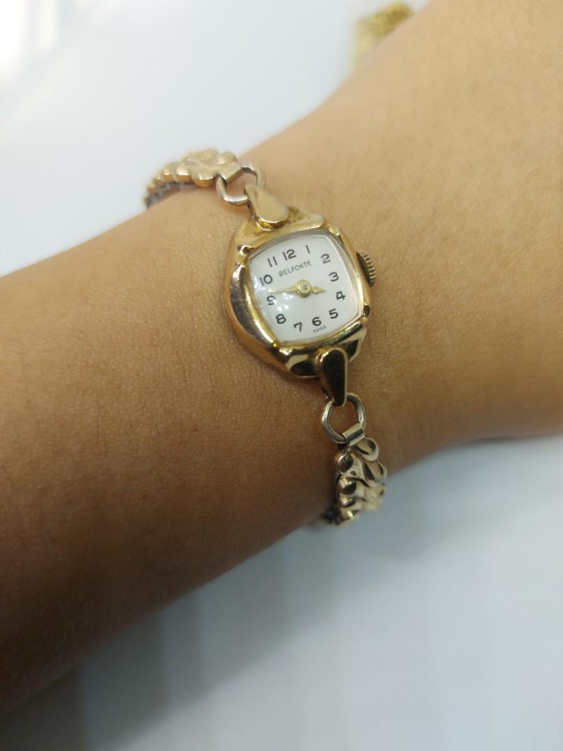 Swiss Vintage Belforte Watch Women s Fashion Watches Accessories Watches on Carousell