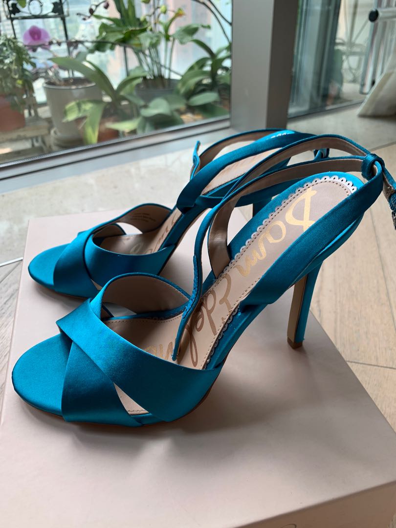 tiffany blue high heels