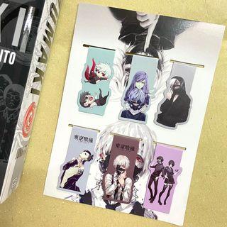 Tokyo Ghoul anime magnetic bookmarks