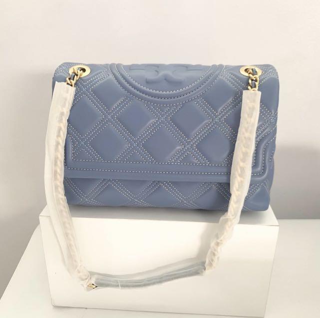 Tory burch fleming bluewood deals