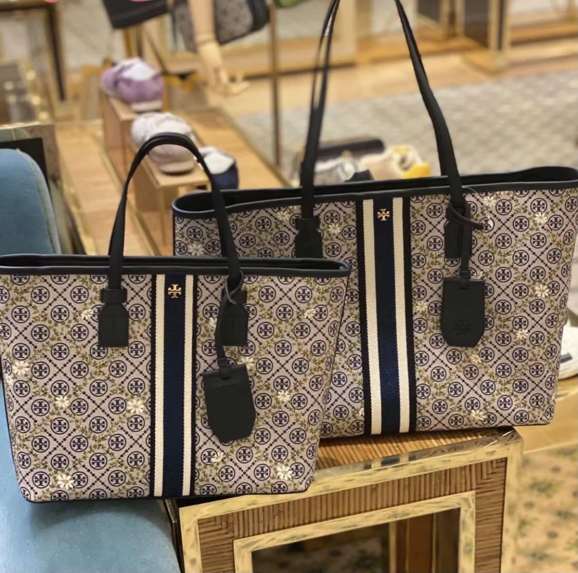 Tory burch tote bag floral Clearance