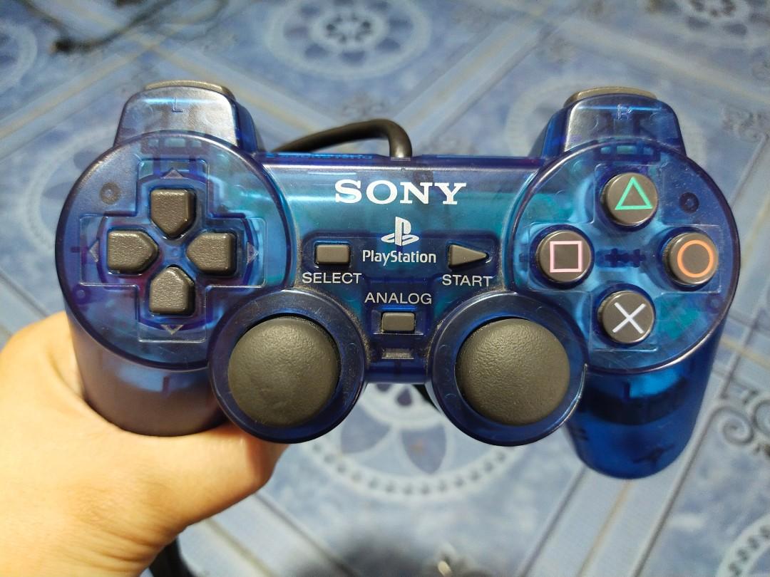 Clear blue ps2 controller 2025