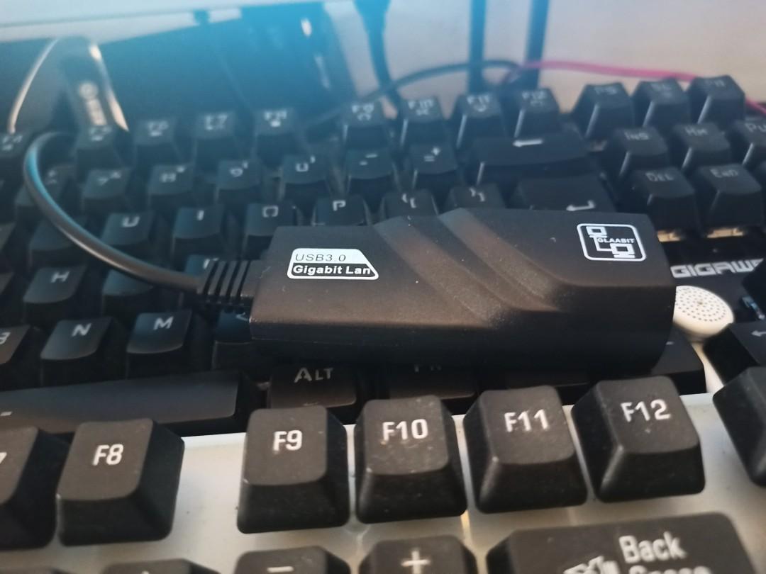 USB TO GIGABIT LAN (Category: Cables & Adaptors) located in Manila. Submitted by reubencabrera (Listing ID 1078474612, Image 3). Description: FOR SALE GIGABIT LAN LOC : STA.MESA MANILA COD OR MEETUP.