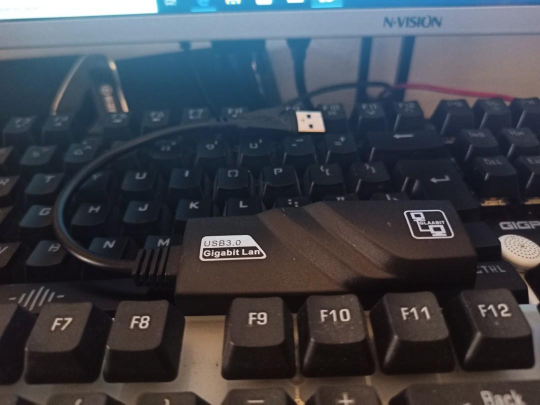 USB TO GIGABIT LAN (Category: Cables & Adaptors) located in Manila. Submitted by reubencabrera (Listing ID 1078474612, Image 2). Description: FOR SALE GIGABIT LAN LOC : STA.MESA MANILA COD OR MEETUP.