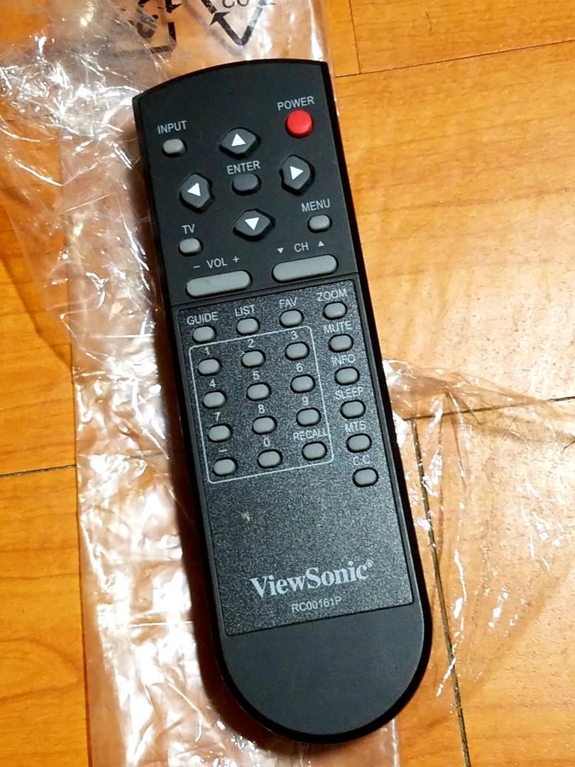 Viewsonic TV remote control for LCD/ LED, TV & Home Appliances, TV & Entertainment, TV Parts