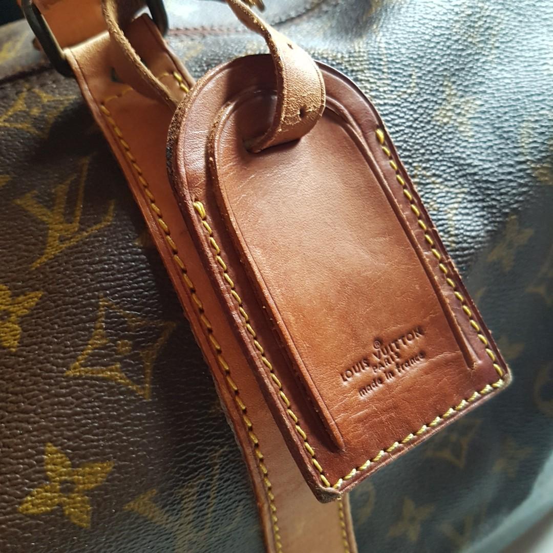 Louis Vuitton Vintage 1983 Monogram Keepall 45 Duffle Bag – I MISS