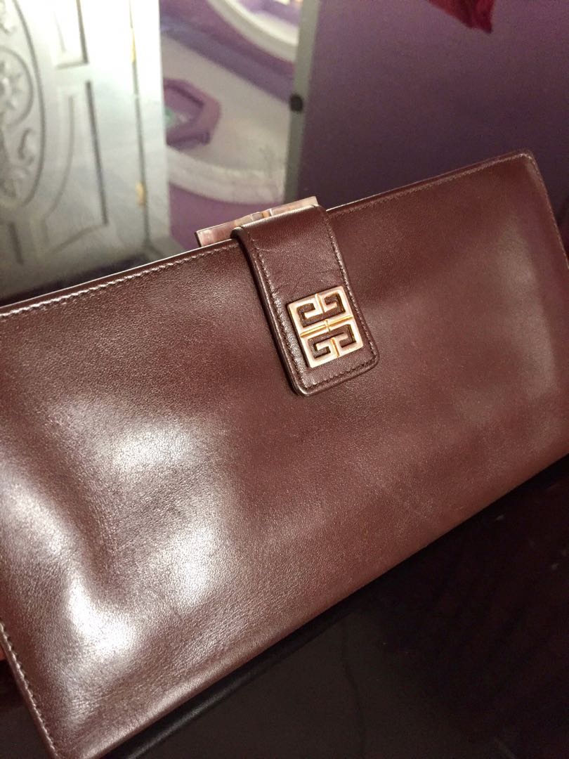 Vintage Givenchy Long Wallet, Luxury, Bags & Wallets on Carousell