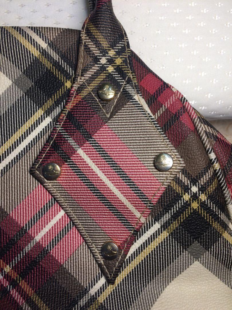 vivienne westwood tartan bolsa
