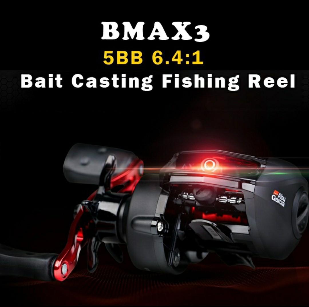 WTS Abu garcia black max fishing reel (bc left handed)