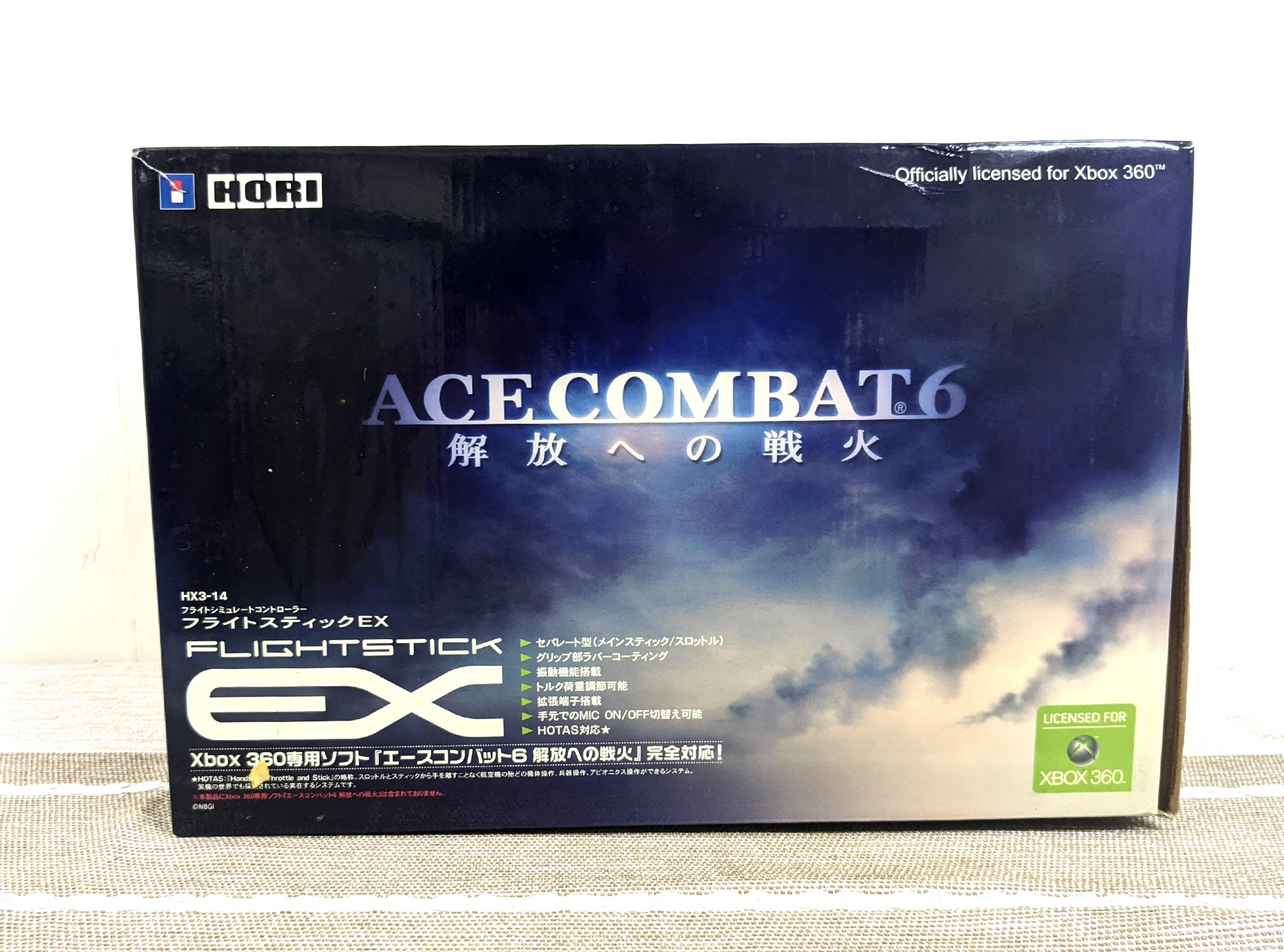 XBOX360 Hori Ace Combat Fight Stick EX, 電子遊戲, 遊戲機配件, 手掣