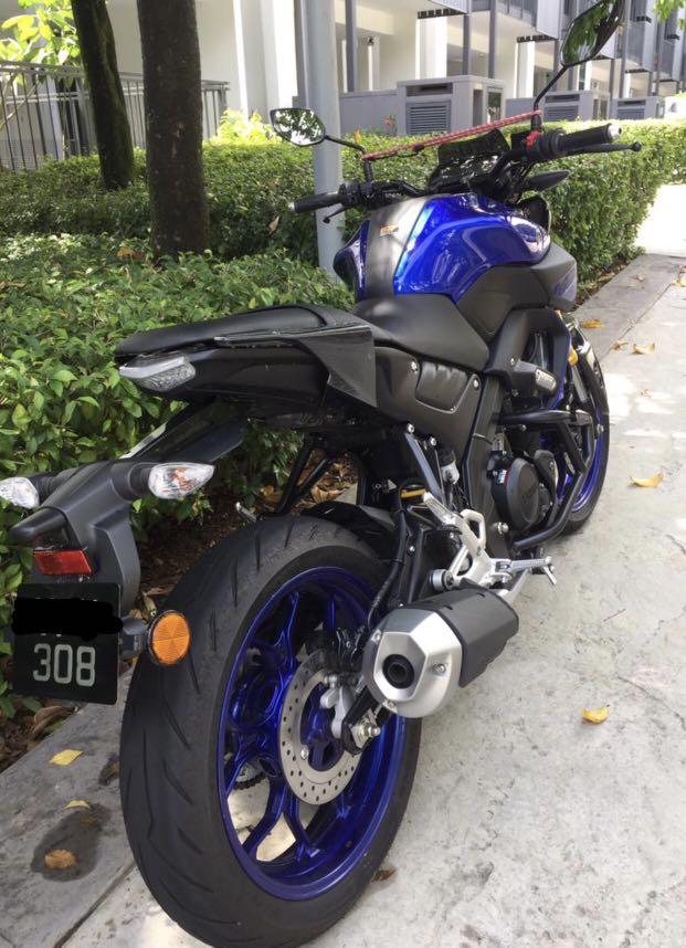YAMAHA MT150, Motorbikes on Carousell
