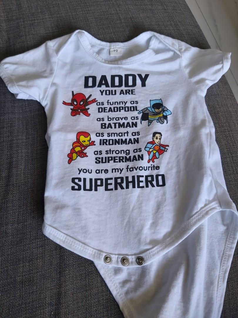 Newborn sales deadpool onesie