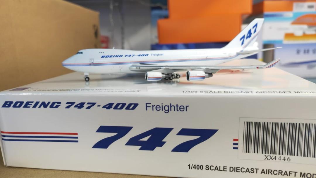 現貨波音747 原廠貨運塗裝飛機模型1:400 boeing 747-400f 1:400