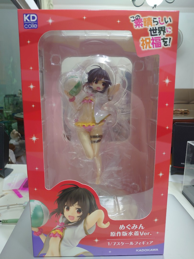 日版kadokawa 角川為美好的世界獻上祝福惠惠原作泳裝ver 玩具 遊戲類 玩具 Carousell