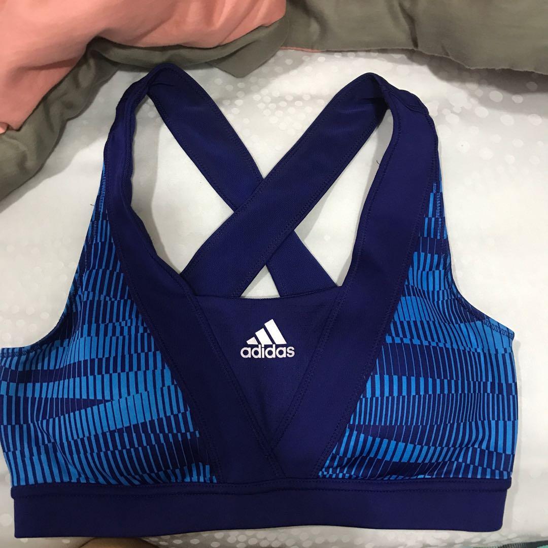 Adidas Blue Sports Bra
