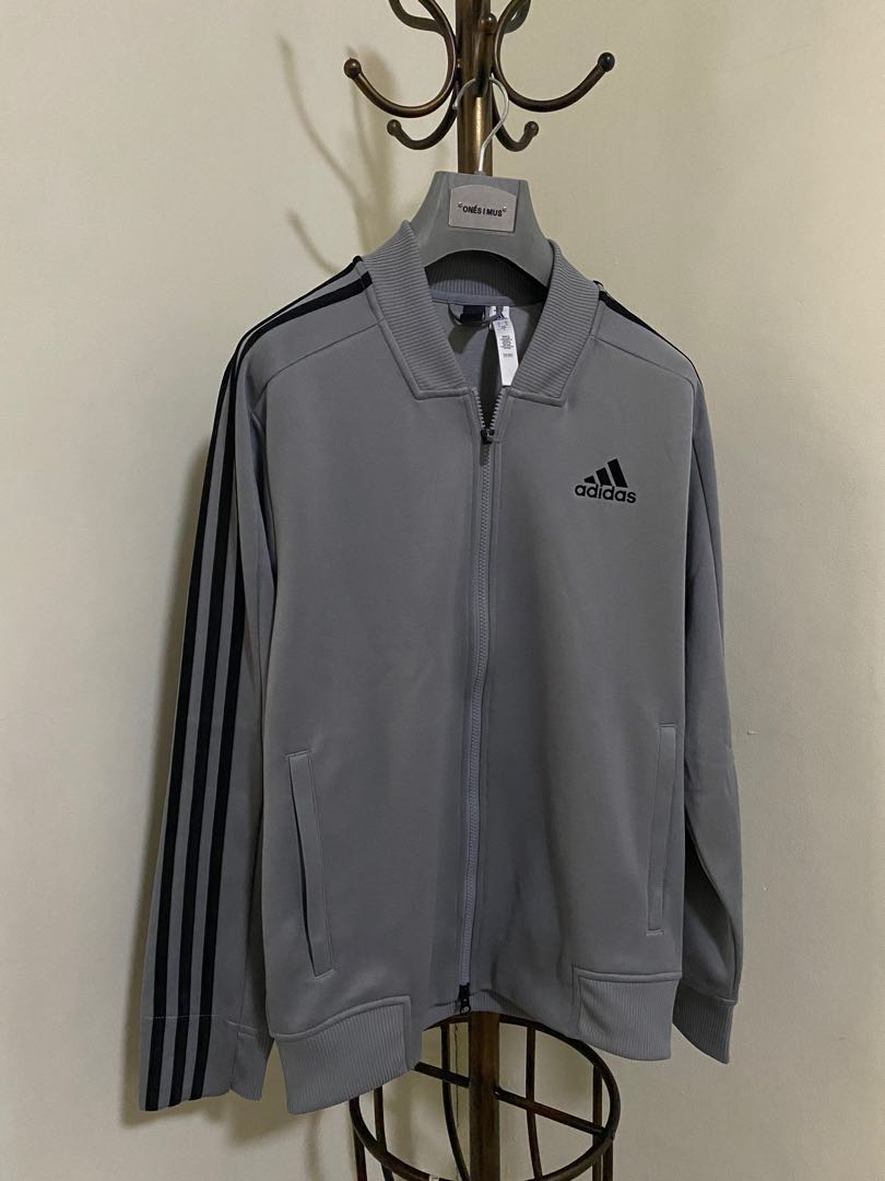 Adidas gray jacket on sale