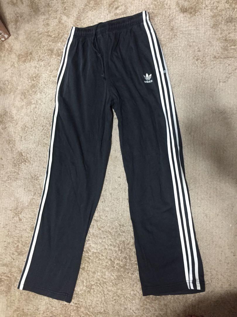 ripped adidas pants