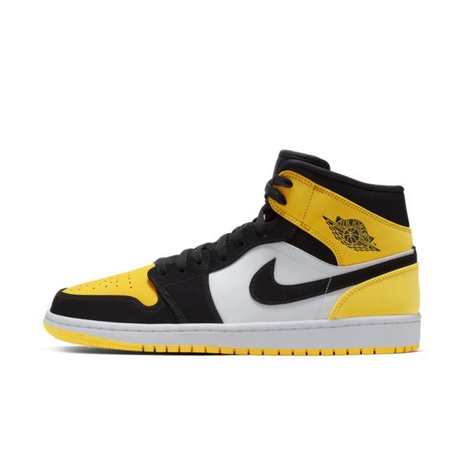 Yellow jordan mid 1 clearance