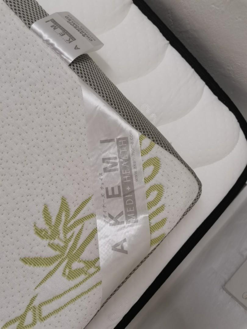 Akemi Queen size bed topper, Furniture & Home Living, Furniture, Bed