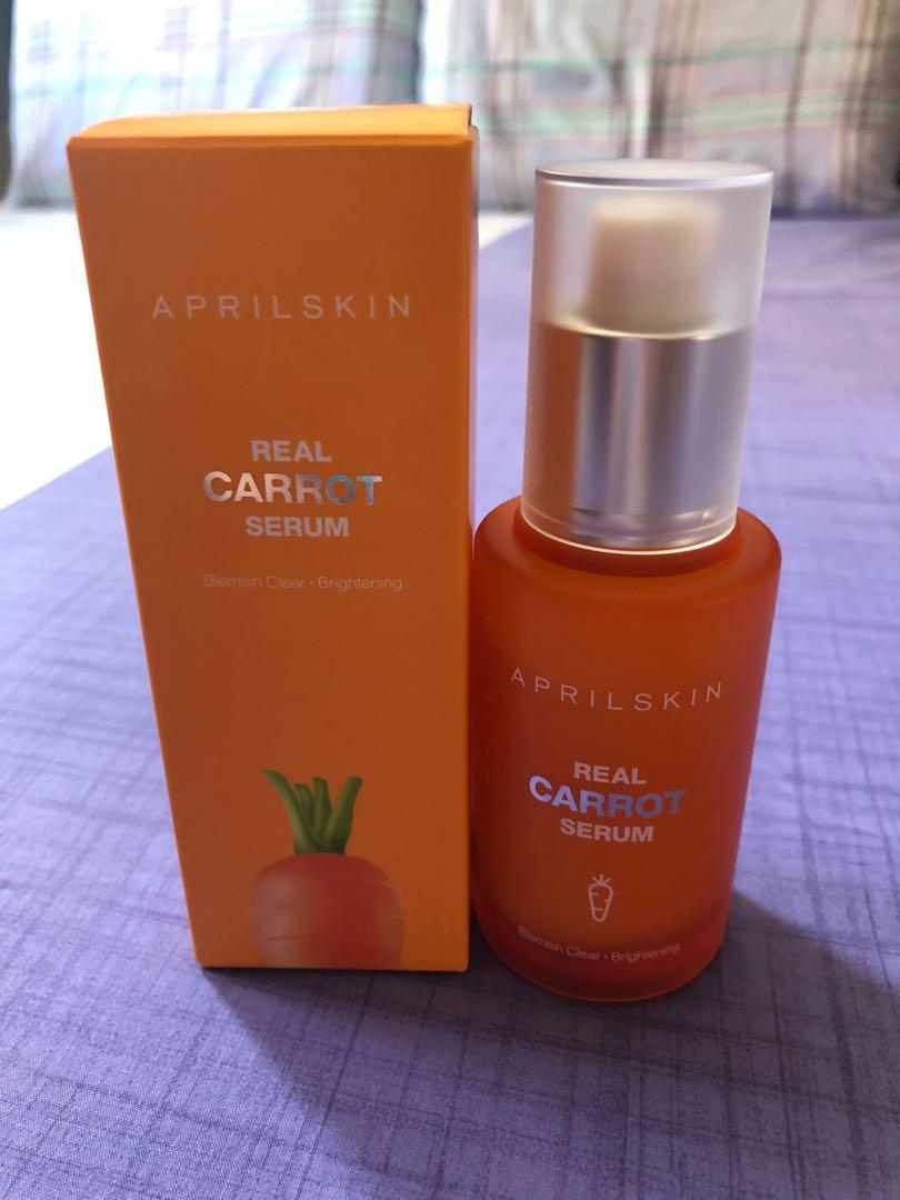 carrot serum face