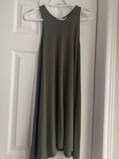 Aritzia Wilfred Free Dress - Olive Green XXS Similar to Pensacola and Dunes dresses