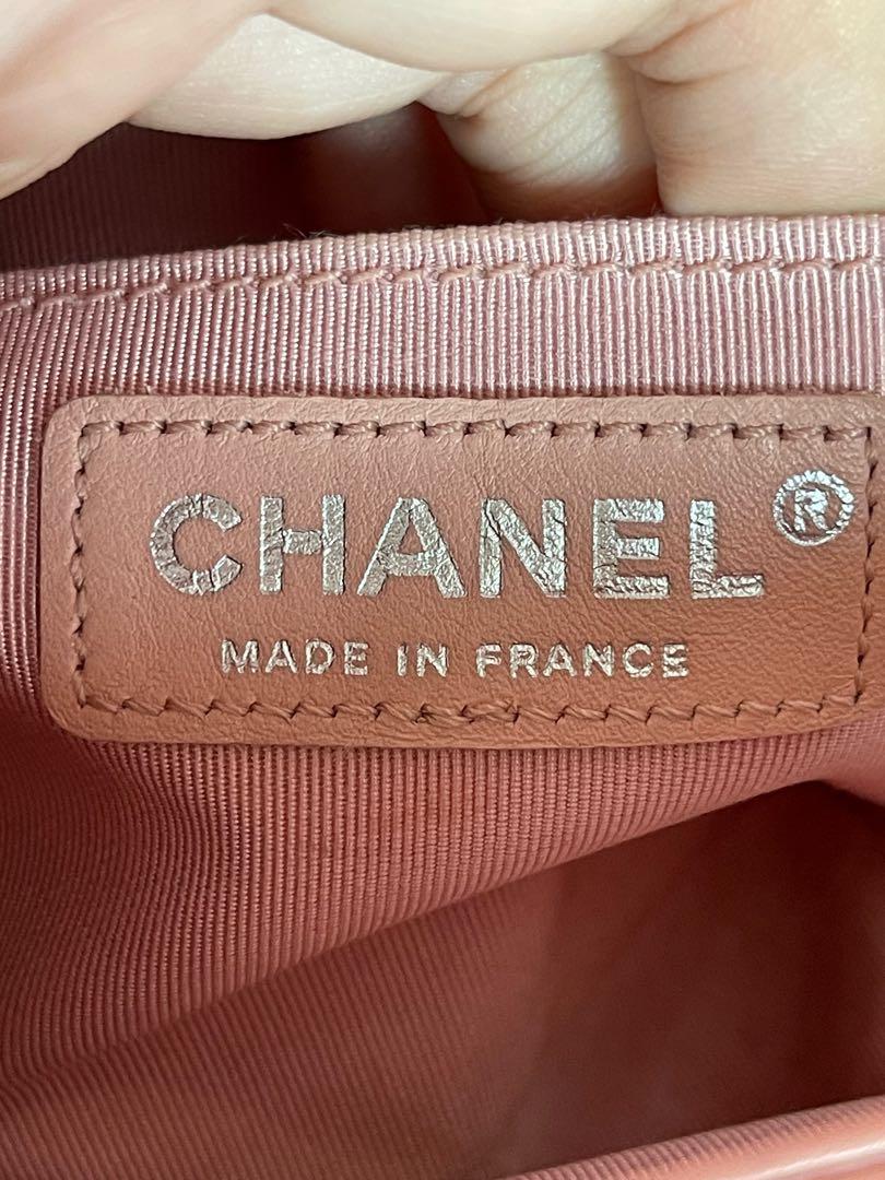 Authentic Chanel Leboy Old Medium Lambskin In Baby Pink Rhw Luxury Bags Wallets On Carousell