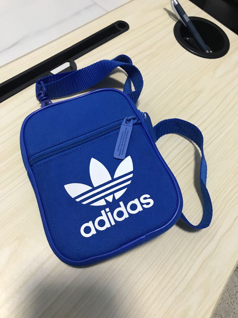 Adidas sling bag blue online