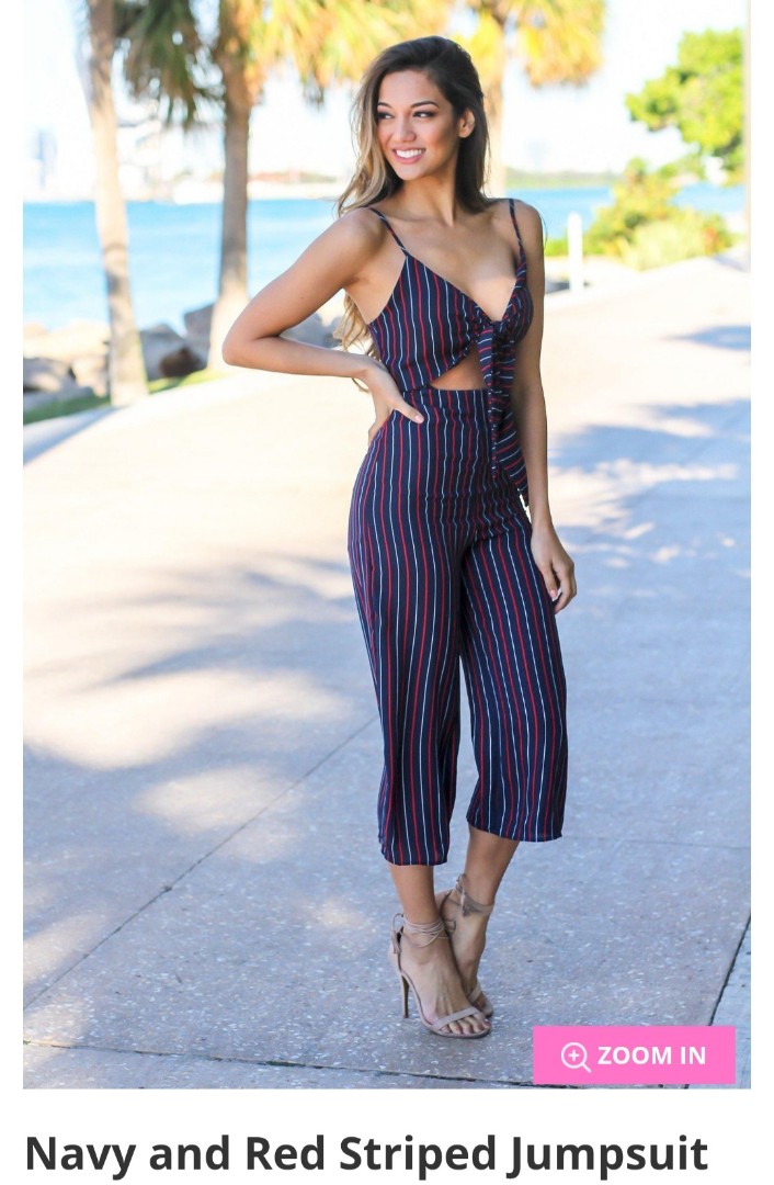 Blue blush hot sale jumpsuit
