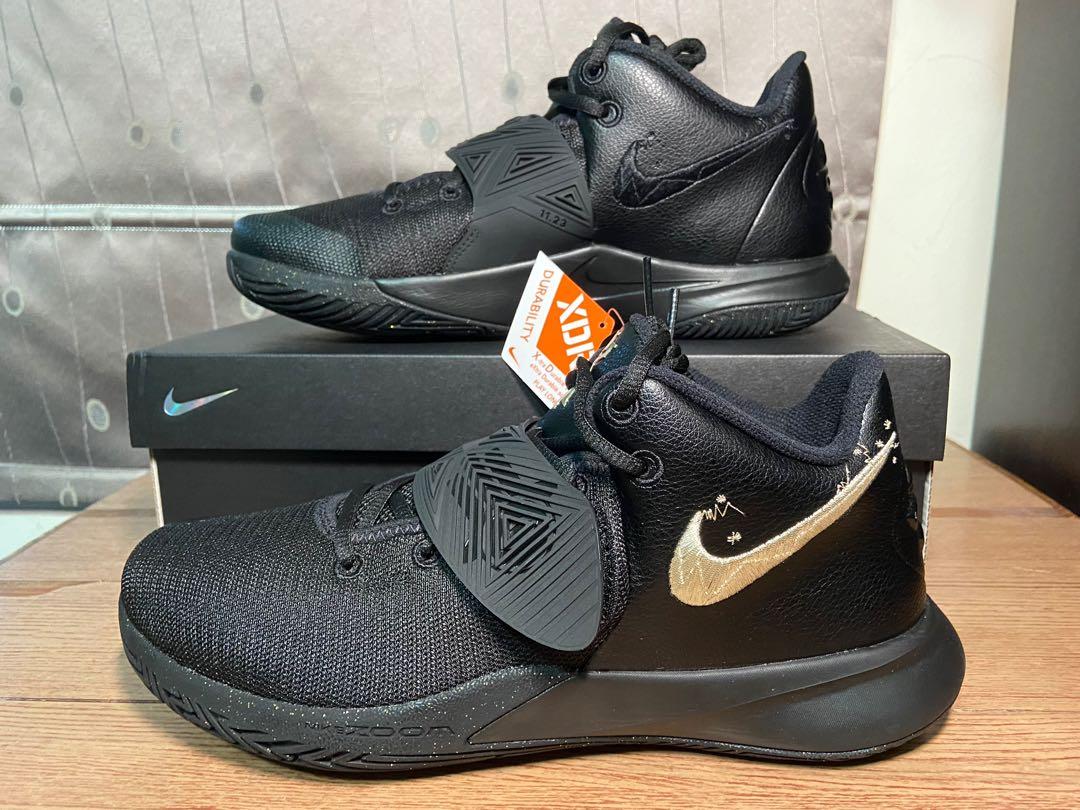 kyrie flytrap 3 black and gold