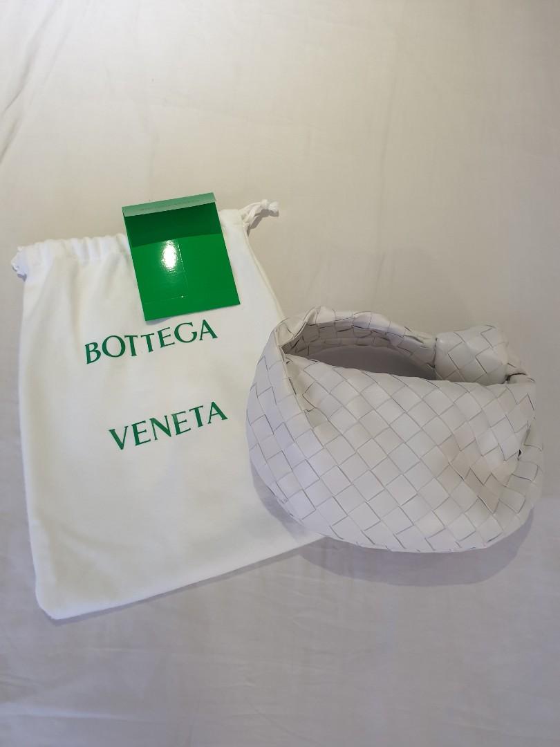 Jodie glitter mini bag Bottega Veneta White in Glitter - 35854481