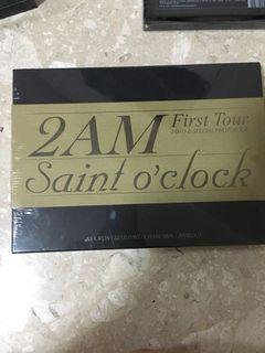 (Brand New) 2AM Saint O’clock First Tour DVD