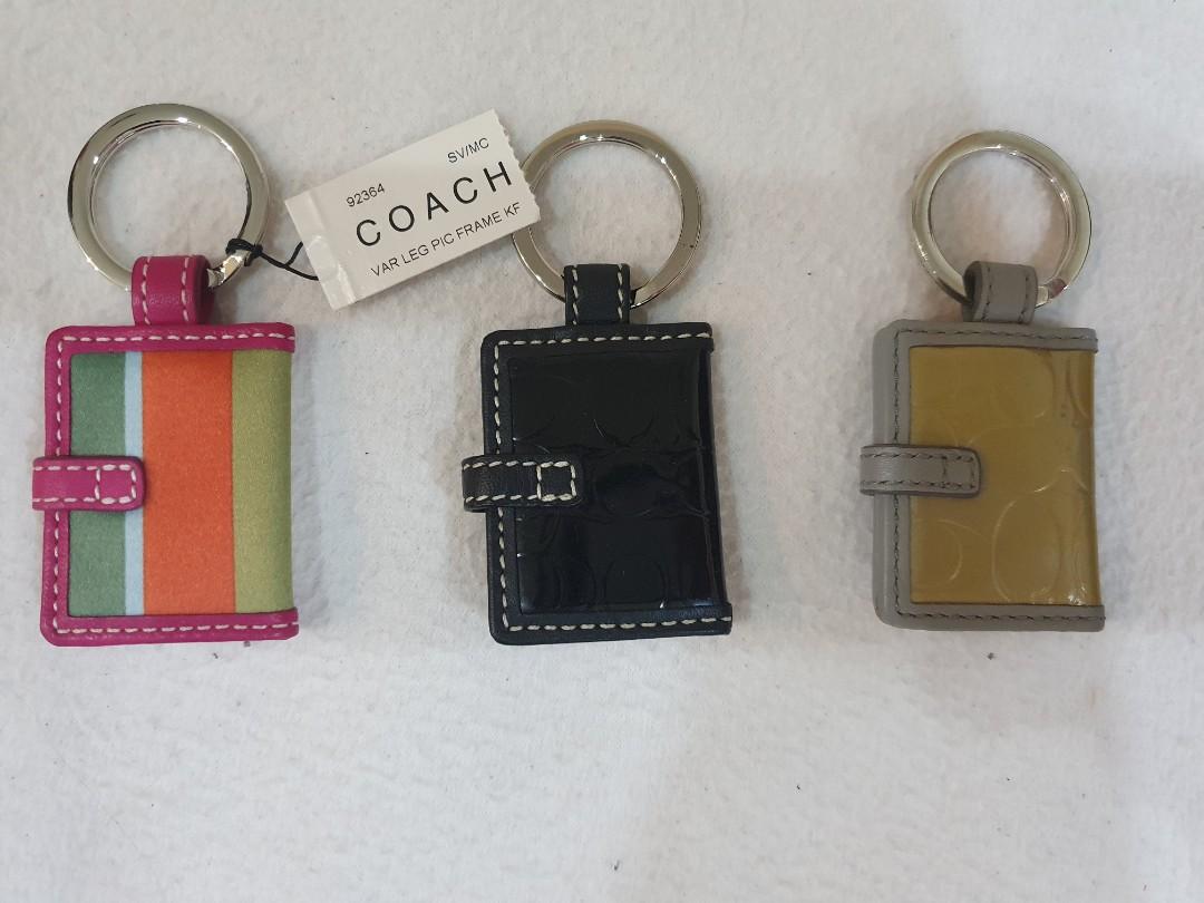 Coach picture frame keychain hotsell