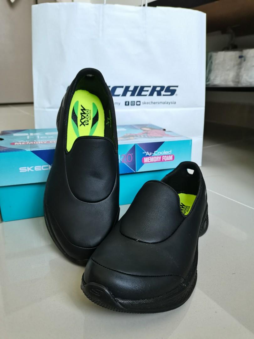 BRAND NEW Skechers Leather GOGA Max Women s Fashion Footwear
