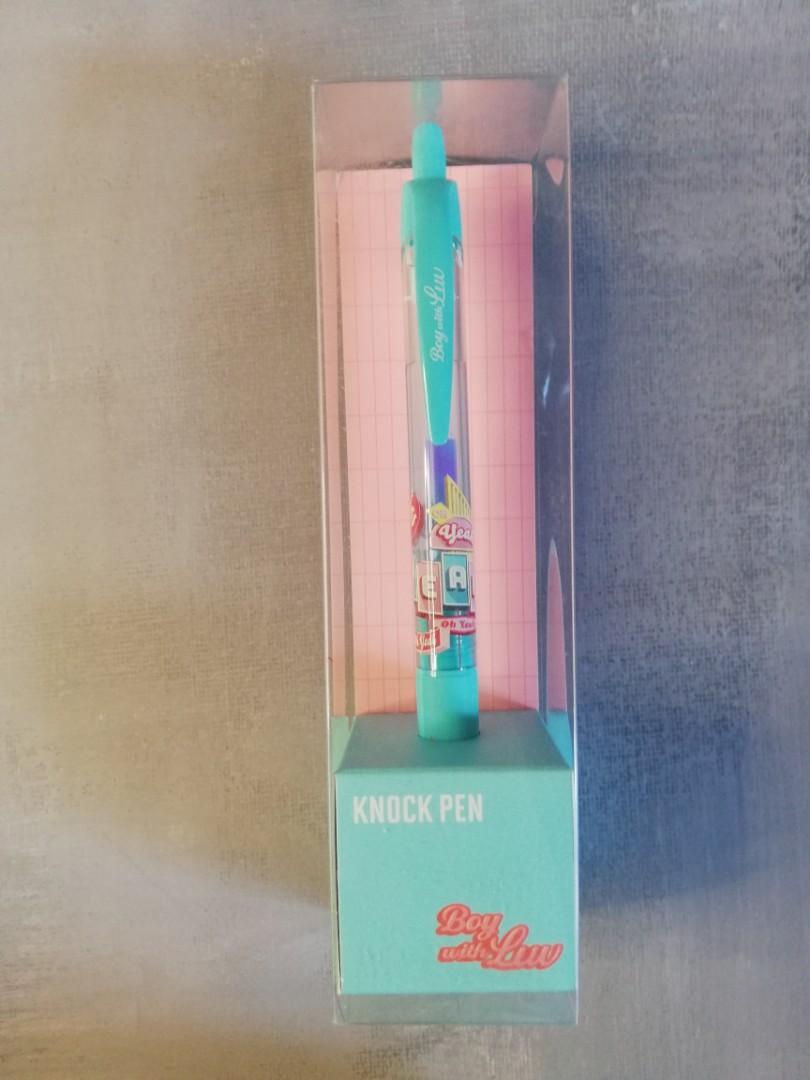 BTS Boy With Luv Knock Pen (Mint) (Category: K-Wave Merchandise) located in Paranaque City. Submitted by chizbun (Listing ID 1078714896, Image 1). Description: Boy with Luv Knock Pen Bought from BTS Pop Up Store Brand new.