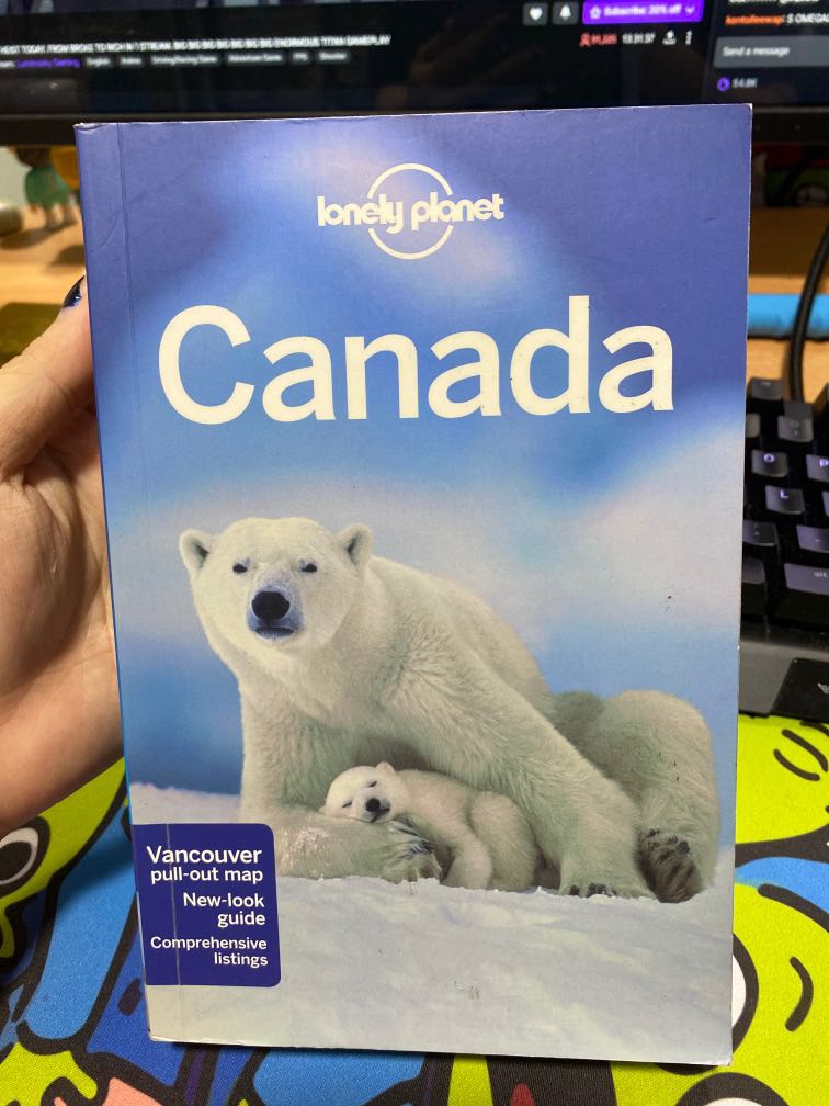 Books　Canada　Hobbies　Assessment　Book,　Lonely　Magazines,　Planet　Toys,　Tour　Books　on　Carousell