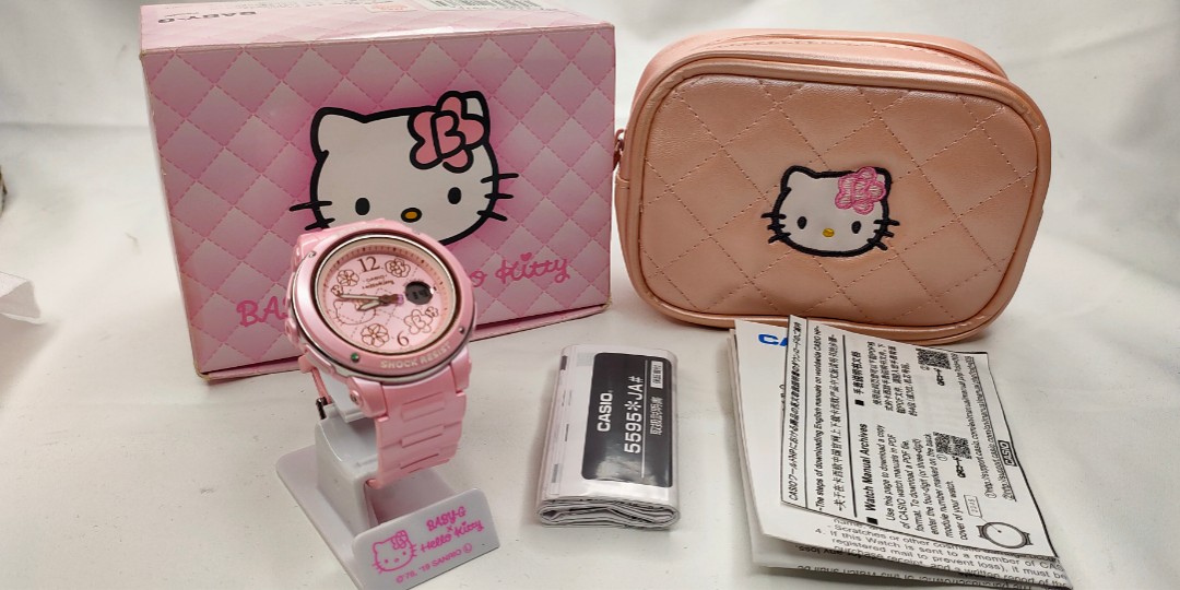 Casio Baby G 25th Anniversary x Sanrio Hello Kitty 45th