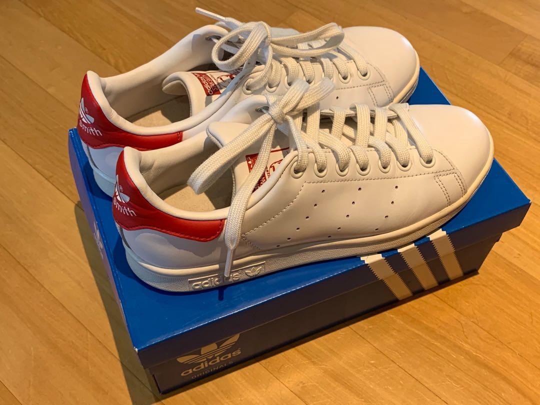 stan smith shoes red
