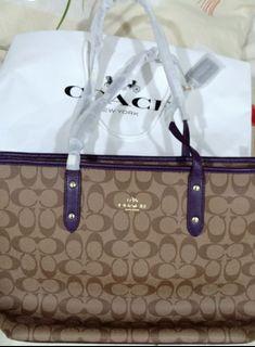 Coach tote bag
