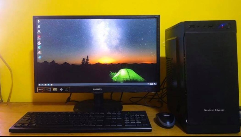 Computer Set Intel Core i3 4th Gen SSD 8GB System Unit CPU, Computers