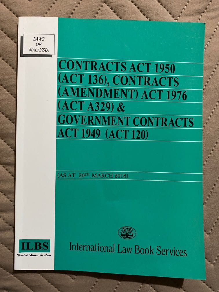 Contracts act 1950