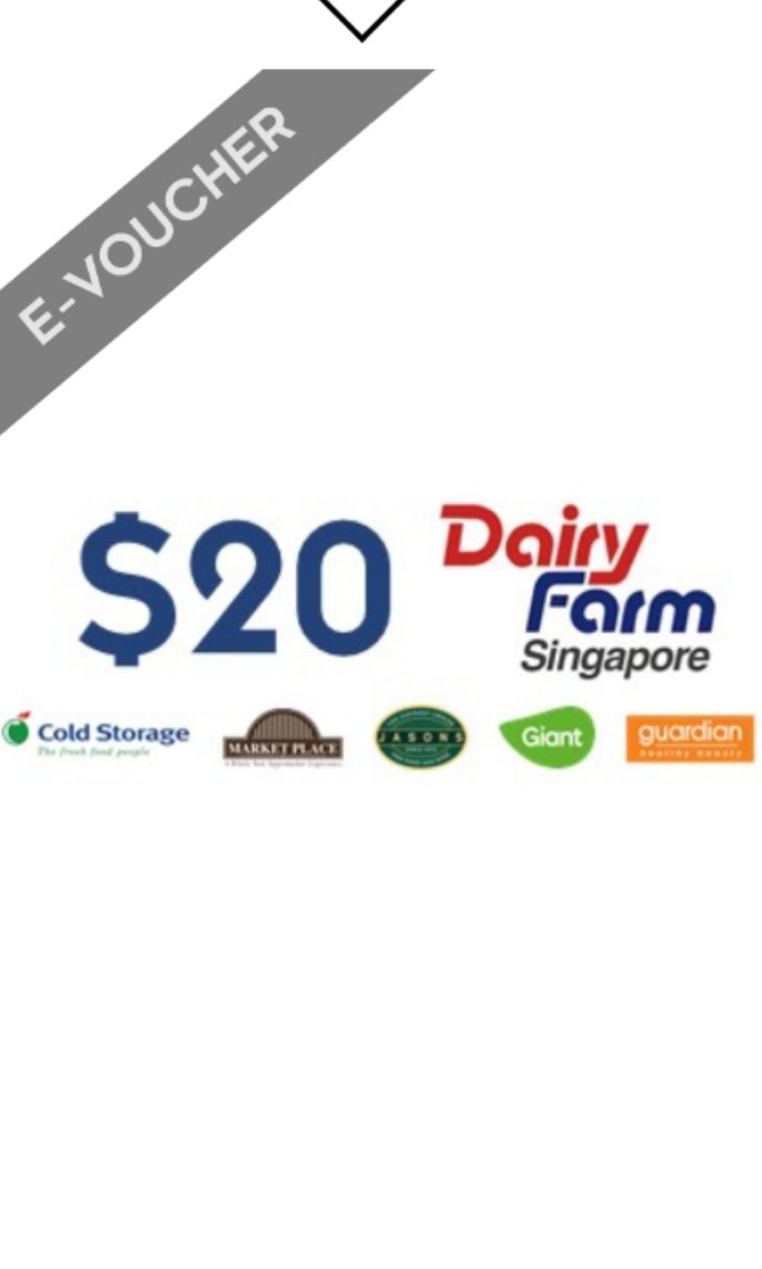 Dairy Farm E Voucher 20 ( 5 pieces), Tickets & Vouchers, Vouchers on Carousell