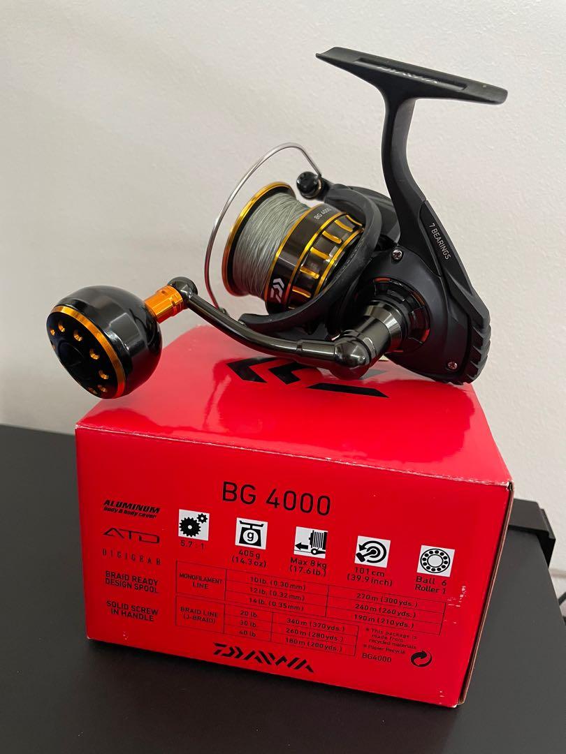 Daiwa BG4000 Fishing Reel, Sports Equipment, Fishing on Carousell