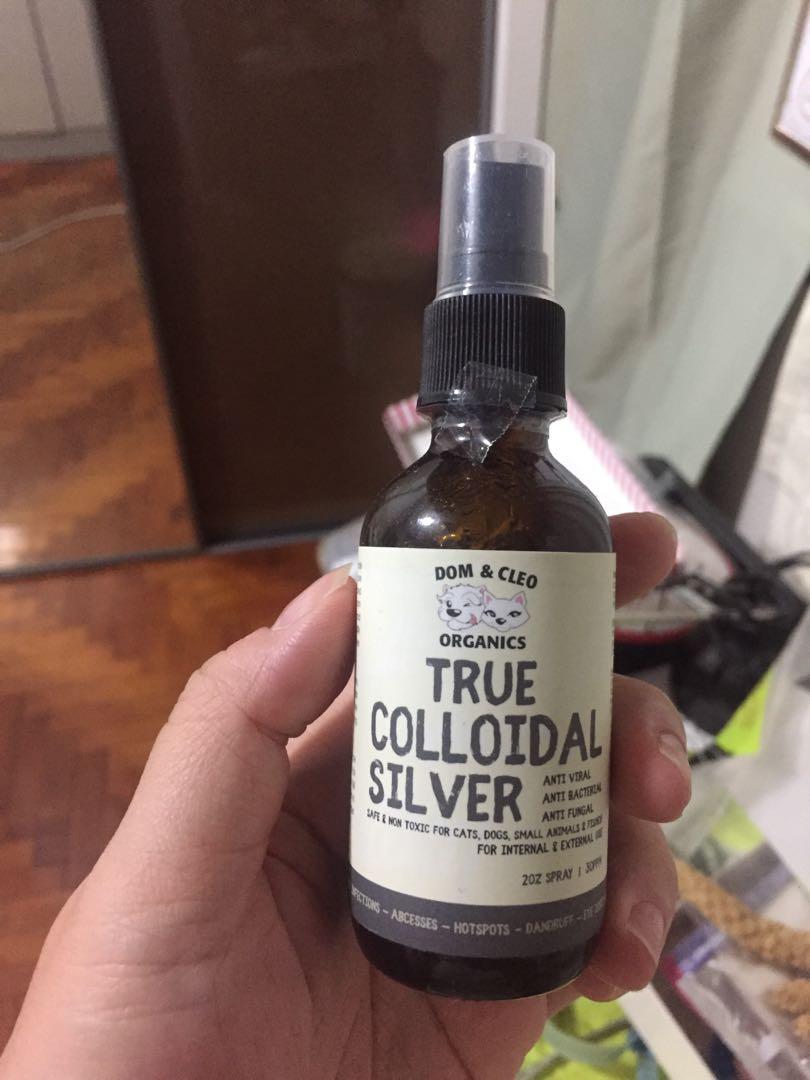 silver colloidal spray for dogs