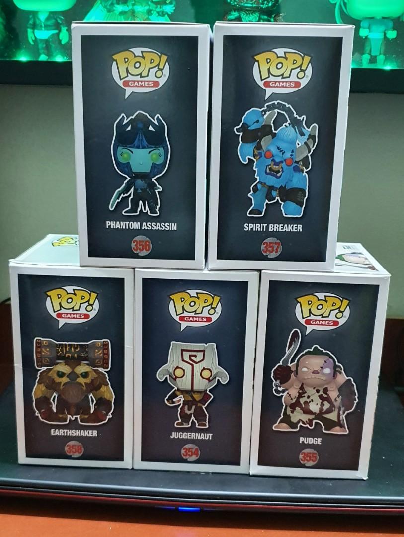 DOTA 2 Complete Set of 5 Funko Pop!