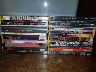 Dvd movie tapes assorted