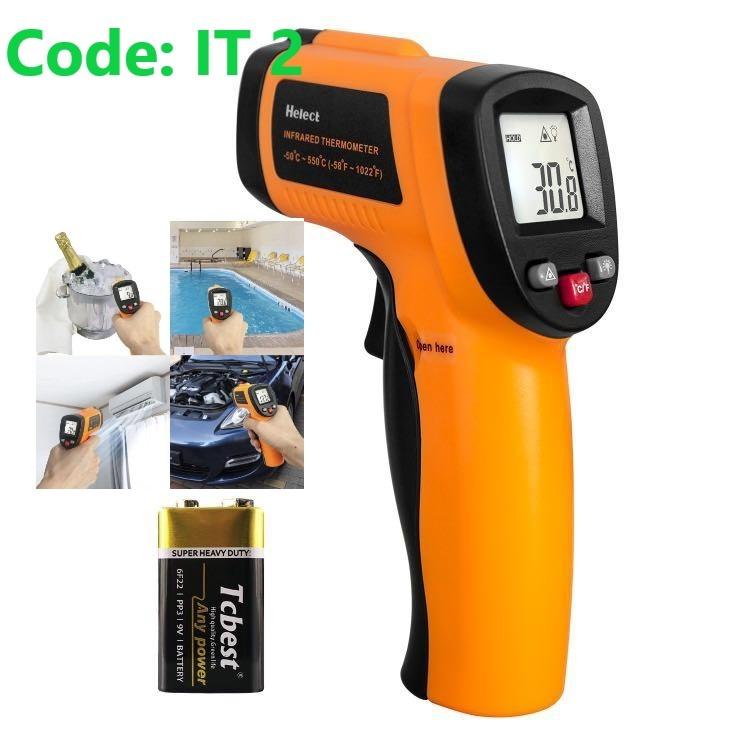 Eventek Infrared Thermometer, Helect Infrared Thermometer, Sovarcate