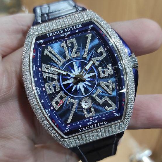 Franck muller watch with diamonds price sale
