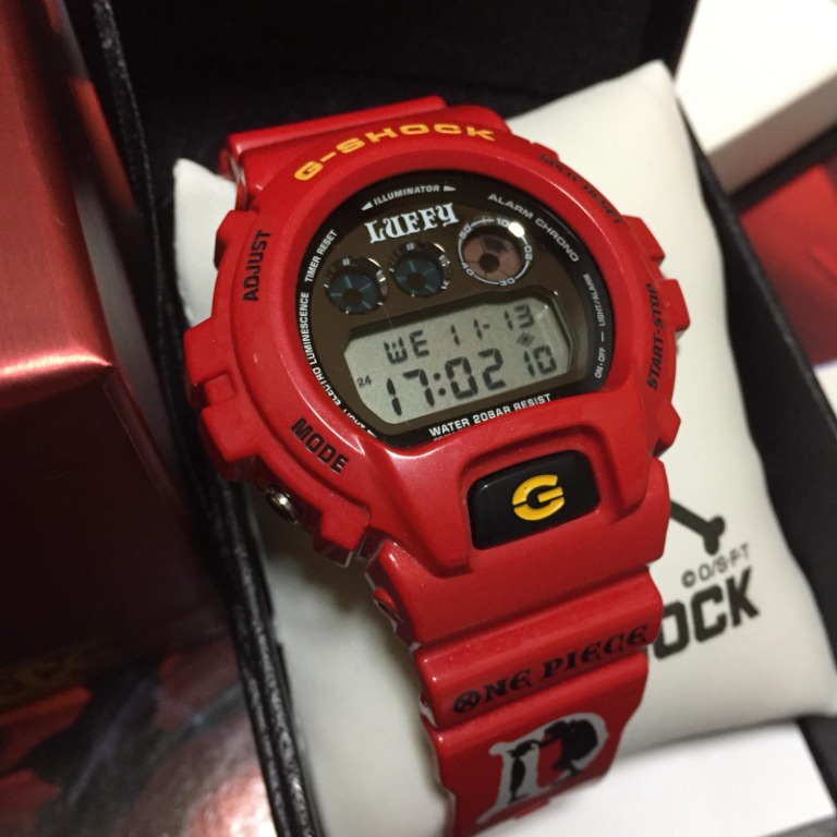 G SHOCK X ONE PIECE LUFFY Men s Fashion Watches Accessories Watches on Carousell