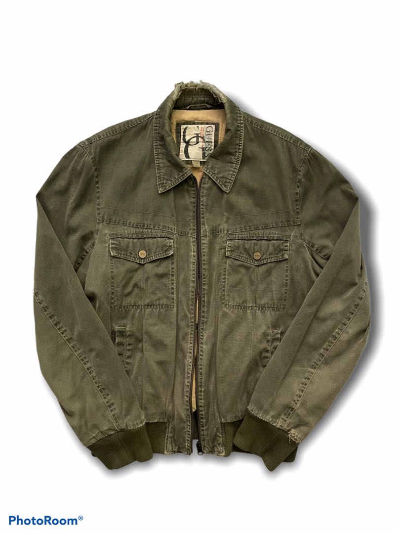 Guess army jacket sale