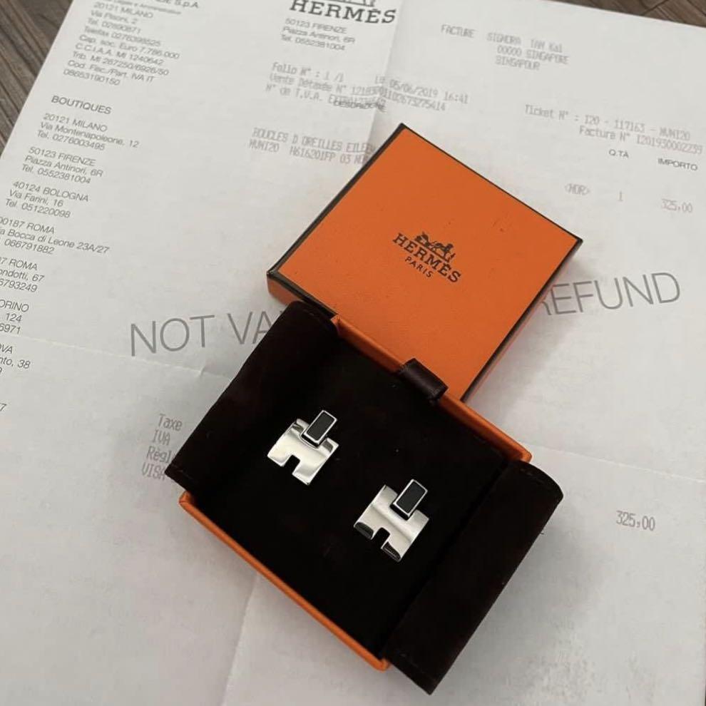 Hermes Eileen Earrings Luxury Accessories on Carousell